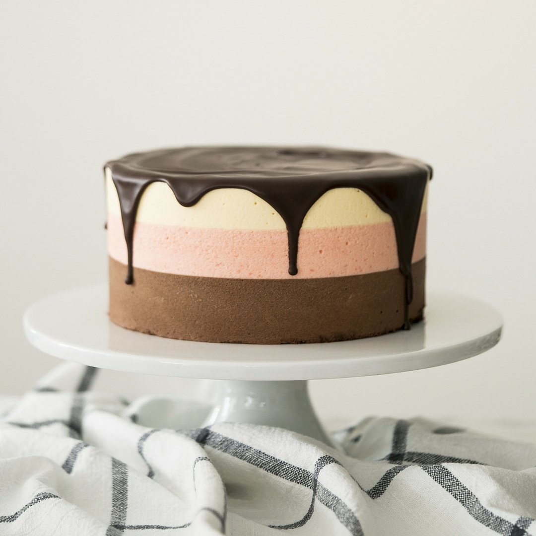 Bolo Mousse Napolitano